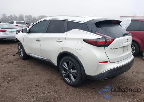 2019 Nissan Murano Platinum from USA, damaged, VIN 5N1AZ2MJ2KN118500